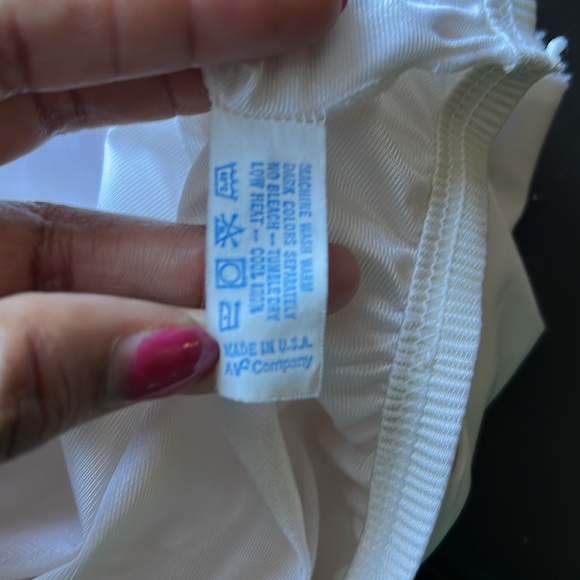 Vanity Fair | Vintage White Half Slip 18 Inches Size Small - Picture 8 of 8
